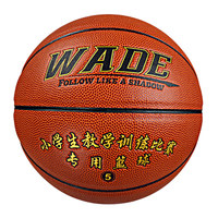 wade/韦德小学生5号篮球 青少年室内室外专用软皮男女儿童多彩球