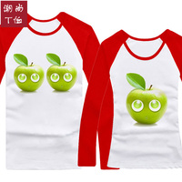 2015新款长袖表演服小苹果长袖演出服场舞蹈服装秋装纯棉大码T恤