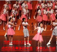 新款儿童合唱服六一少儿演出服装中学生小学生男女童表演服装春