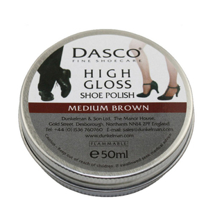 DASCO英式怀旧真皮鞋油进口高档皮鞋保养上光上色翻新护理水晶蜡