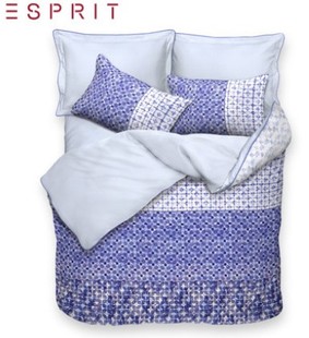 ESPRIT home专柜正品YF07天然美棉床单款四件套1.8床适用现货包邮