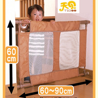 出口日本婴儿童安全门栏窄门网布楼梯过道厨房隔离宝宝防护围栏S