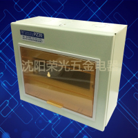 PZ30-8 回路箱配电箱挂壁式明装配线盒C45 电力建筑配电盒透明盖