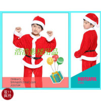 【1号店】新款圣诞服装男款儿童圣诞演出服儿童圣诞节表演服包邮