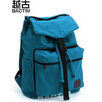越古韩版新款男女复古帆布包双肩包背包电脑包户外旅行包休闲书包