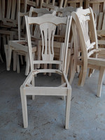 今典定制实木餐椅  实木椅子  白胚餐椅  白胚椅子餐椅定制
