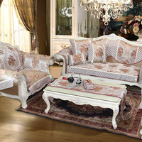 罗莎琳德 欧式沙发垫 高档布艺家饰沙发坐垫 仿真丝贵妃椅垫 定制