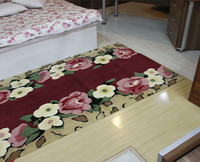 紫薇花 地毯门垫脚垫走廊毯客厅毯卧室毯儿童地毯异形地毯楼梯垫