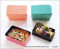 日本Takenaka Bento Box Rectangle 月光便当盒餐盒 0.9L 多色