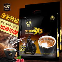 新品上市 越南进口中原G7浓醇速溶3合1咖啡700g*2包特浓香醇