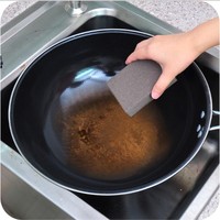 纳米金刚砂 除垢清洁厨房多用魔力擦 除锅底焦渍细砂除锈海绵擦