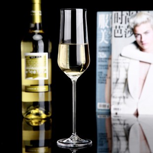 正品青苹果水晶玻璃杯高脚杯红酒杯香槟杯无铅透明韩版S93CP25