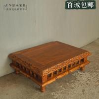 东南亚风格家具炕几炕桌/古今原木家具ST209泰式风格实木炕几炕桌