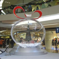 有机玻璃超大型亚克力圆球罩 透明空心球压克力球1米2米3米直经