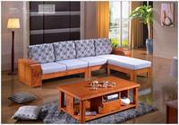 泰国进口橡木实木沙发组合 客厅沙发香樟木古典 家具特价茶几批发