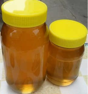 批发高白料圆形蜂蜜瓶 玻璃瓶储物罐 酱菜瓶 密封瓶500g-1000g