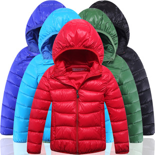 2015热销新款韩版宝宝中小童加厚保暖短款休闲儿童羽绒棉服外套
