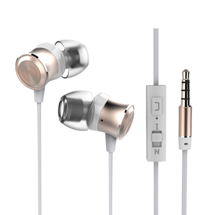 瑞歌W9魅族小米苹果通用线控入耳式魔音金属降噪超低阻抗耳机