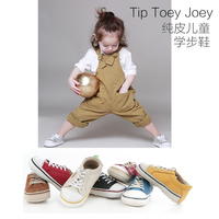 Tip Toey Joey进口幼儿学步鞋帆布鞋超柔软纯皮正品
