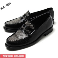 日本代购 SAINT LAURENT/SLP 2014男士牛皮商务休闲皮鞋