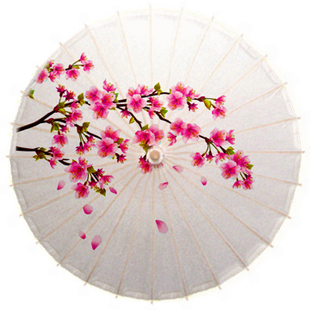 江南油纸伞|粉红樱花情深日式装饰装修伞女友礼品防雨时尚雨伞