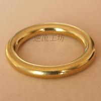 纯黄铜铸造实心无缝铜环铜圈多种规格