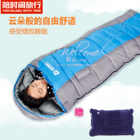 特价正品伸手睡袋四季成人加厚保暖室内露营户外便携旅行午休睡袋