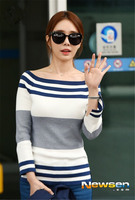 韩国明星同款独立设计师款条纹拼色撞色针织毛衣小衫
