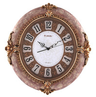 美时美刻瑞士品牌豪华欧式皇家古典挂表客厅挂钟复古静音石英钟表