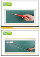 教师用教鞭笔教学棒教杆不锈钢可伸缩导游旗杆棍棒黑板白板教具