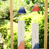 【幸福之舟】日本原装进口金照堂有田焼陶瓷夏天富士山风铃单个装