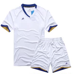 大码足球训练比赛队服 男足球服运动套装 加肥加大码短袖短裤球衣