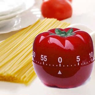 厨房电子计时器西红柿定时器提醒器番茄钟机械闹钟倒计时器 包邮