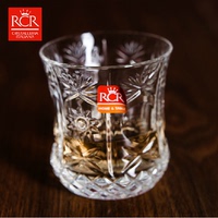 进口意大利RCR水晶玻璃宫廷威士忌杯酒具烈酒杯洋酒杯创意啤酒杯