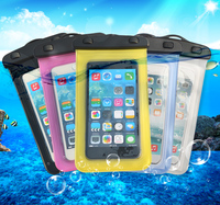 手机防水袋 iPhone6plus 三星note 加强版 6.0寸防水套 臂带+挂绳