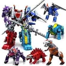 变形恐龙金刚4霸王龙模型合体战队修罗王套装机器人儿童男孩玩具
