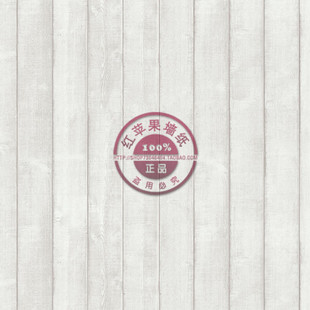 韩国壁纸仿白色木板 白色立体3D仿真木纹木板木条榻榻米背景墙纸
