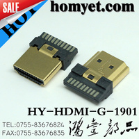 HDMI插头／镀金高清接头／高清据线接口／网络播放器接口座