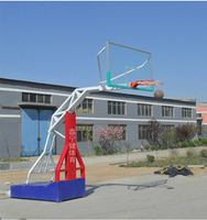 厂家直销篮球架 鑫宁健XNJ-106移动仿液压篮球架 标准成人篮球架