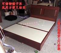 新款上市--环保型高密度板贴PVC皮单人床/双人床/箱床/可储物床