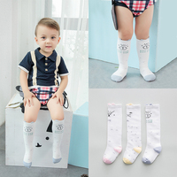 婴儿袜子 0-1-3岁纯无骨立体耳朵男女松腿宝宝棉袜子新生幼儿童袜