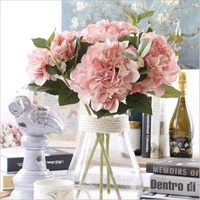 加州绣球袖口餐桌花瓶花艺套装欧式绢花绣球花假花插花仿真花