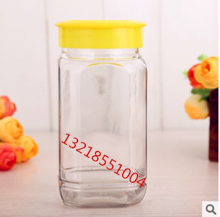 厂家直销蜂蜜瓶 专业生产 各式玻璃瓶蜂蜜瓶 1000克蜂蜜瓶