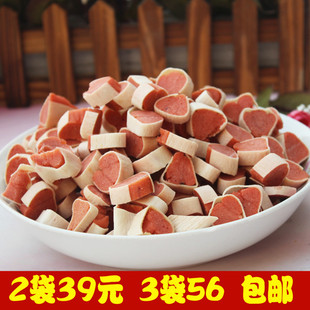 【天天特价】宠物零食鸡肉鳕鱼三明治小寿司狗零食800g狗训练食品