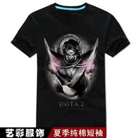DOTA2T恤中国风 暗黑系列圣堂刺客风行者刀塔纯棉男夏装短袖衣服