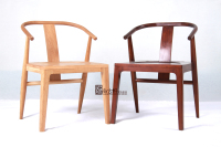 榆木餐椅  咖啡椅子 中式实木椅子圈椅 美国黑胡桃家具 书桌椅