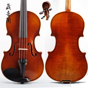 手工实木小提琴儿童成人初学者专业考级演奏小提琴藏音阁正品包邮