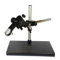 显微镜万向支架 自由旋转式支架 显微镜底板+调焦+立杆+万向支架