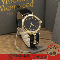 日本代购vivienne westwood手表女款复古吊坠女表皮带镶钻时装表