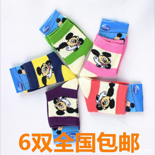 儿童Disney/迪士尼5-9岁1-5岁迪士尼正品纯棉袜子地毯袜子